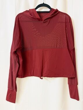 Buffbunny Collection Escandala Pullover in Vineyard Red Medium